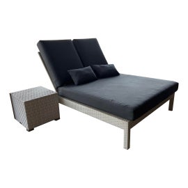 Example of Double Outdoor Chaise Lounge