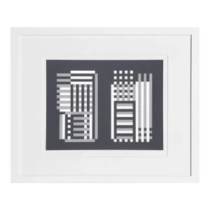 Josef Albers, Bowers (Lauben) - P2, F11, I2 , Geometric Abstract Screenprint
