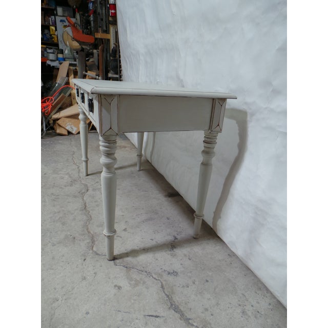 Desk Swedish Gustavian 3 Drawer For Sale In Miami - Image 6 of 9