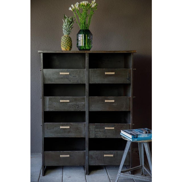 There are pieces of furniture like this bulk storage rack from a factory that perfectly embody that industrial feel. You'd...