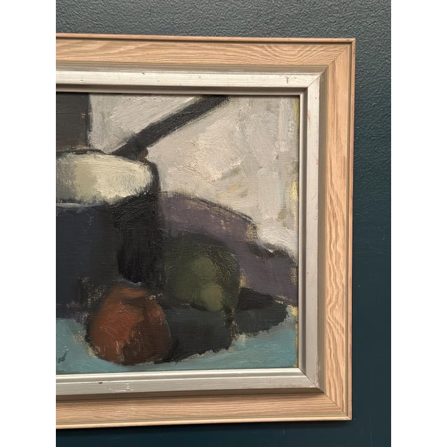 Bengt Hillgrund, Pan and Fruits, 1961, Oil on Canvas, Framed For Sale - Image 4 of 18