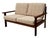 Wood Mid-Century Modern Antimott Two-Piece Sofa from Walter Knoll & Wilhelm Knoll, 1960s For Sale - Image 7 of 16