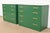 Donald Deskey Style Art Deco Green Lacquered Chests of Drawers, Newly Refinished For Sale - Image 12 of 12