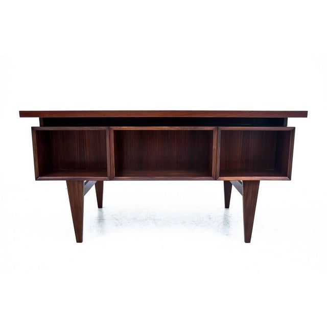 Vintage Danish Teak Desk, 1960s For Sale - Image 13 of 16