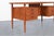 Wood Danish Modern Executive Floating Top Teak Desk by Johannes Sorth For Sale - Image 7 of 14