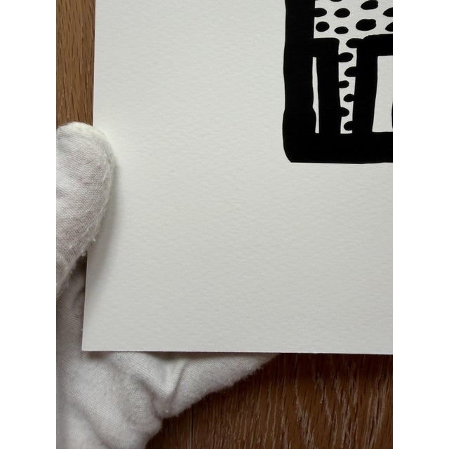 Keith Haring, Untitled 1982 (Dogs with Ufo's), 2000s, Paper For Sale - Image 3 of 9
