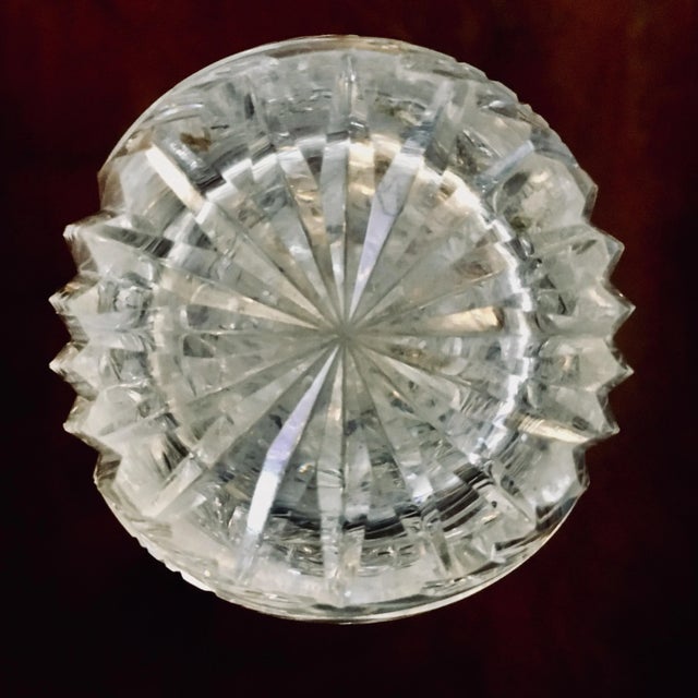 6.25" American Brilliant Cut Glass Decanter/Vase For Sale In Baltimore - Image 6 of 7