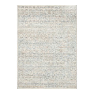 Amber Lewis x Loloi Zuma Ivory / Multi 9'-6" x 13'-1" Area Rug For Sale