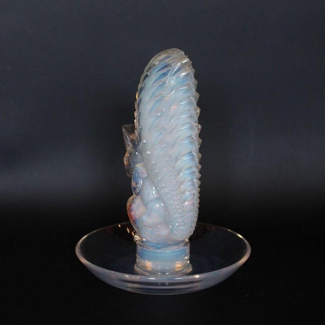 Glass Glass Squirrel Ashtray, 1930s For Sale - Image 7 of 10