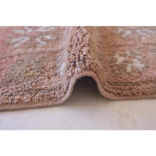 Tribal Moroccan Handwoven Rug - 4'7" X 8'1" Ft For Sale - Image 3 of 8