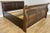Vintage French King Size Sleigh Bed Frame For Sale - Image 3 of 9