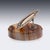 Late 19th Century Antique French Gilt Silver Photograph Frame on Agate Base, 1890s For Sale - Image 5 of 15