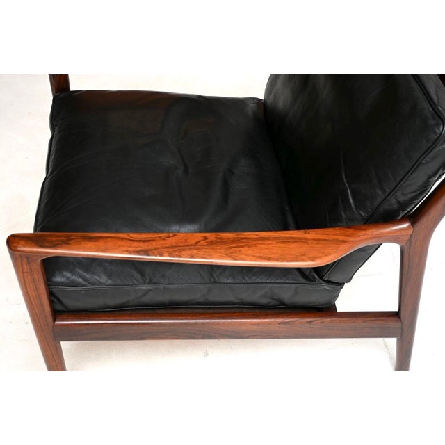 Vintage Swedish Armchair by Folke Ohlsson for Dux, USA, 1960s For Sale - Image 10 of 11