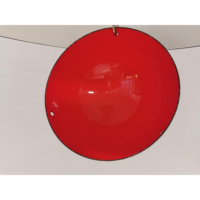 Vintage Danish Flowerpot VP1 Pendant in Enamel by Verner Panton for Louis Poulsen, 1960s For Sale - Image 12 of 13