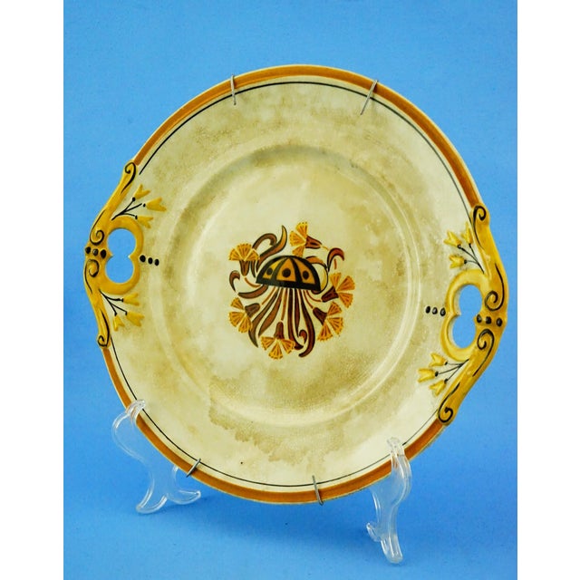 Small Antique Ceramic Serving Dish Tray by Creil Et Montereau, 1890s For Sale - Image 4 of 18