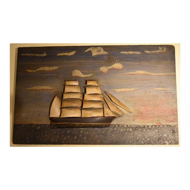 19th Century Portait of a Ship For Sale