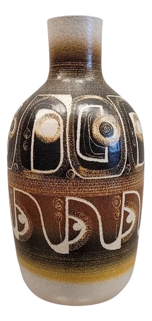 Catalan School Ethnic Vase by Jordi Serra Moragas, 1970s
