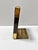 Mid-Century Wood Abacus Bookend With Brass Base For Sale - Image 12 of 12