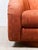 Textile Mid 20th Century Orange Palm Springs Estate Club Chair For Sale - Image 7 of 9