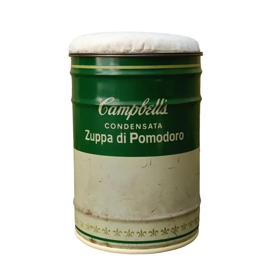 Andy Warhol Campbell's Soup Can Stool by Dino Gavina for Studio