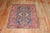 Persian Navy Heriz Karadja Rug no. j3717 For Sale - Image 3 of 3