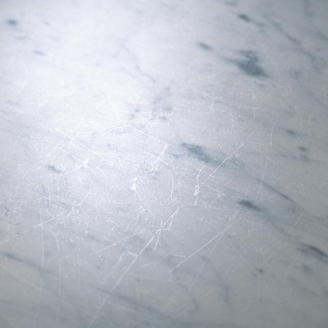 Black Black and White Marble Postmodern Adjustable Coffee Table For Sale - Image 8 of 18