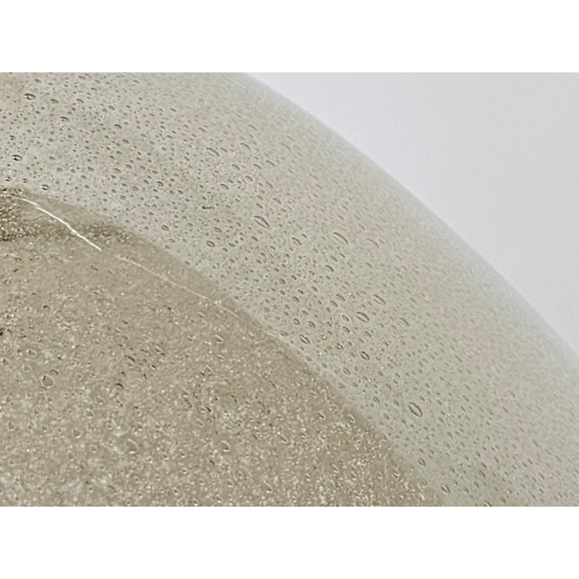 Italian Pendant Light in Pulegoso Glass, 1970s For Sale - Image 10 of 18