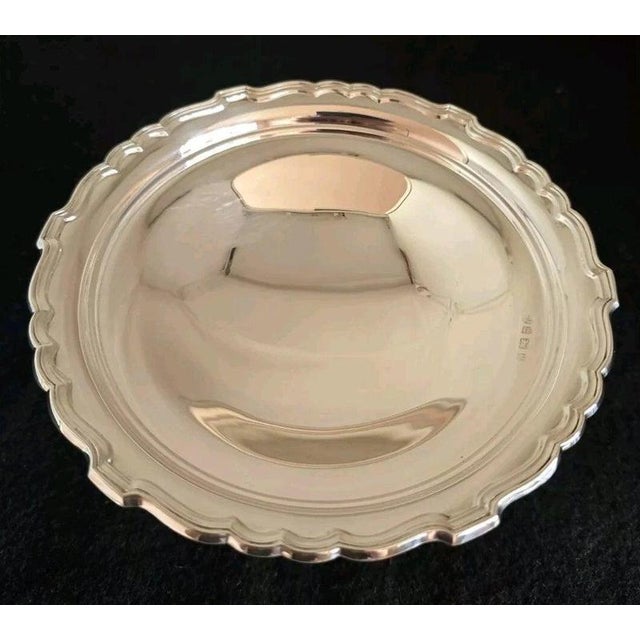 Sterling Silver Pedestal Tazza Bon Bon Dish by William Aitken, Birmingham, 1904 For Sale - Image 17 of 18