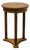 Stanley Furniture Satinwood Traditional Federal Revival 16" Round Accent Table / Plant Stand 45415-70013 For Sale