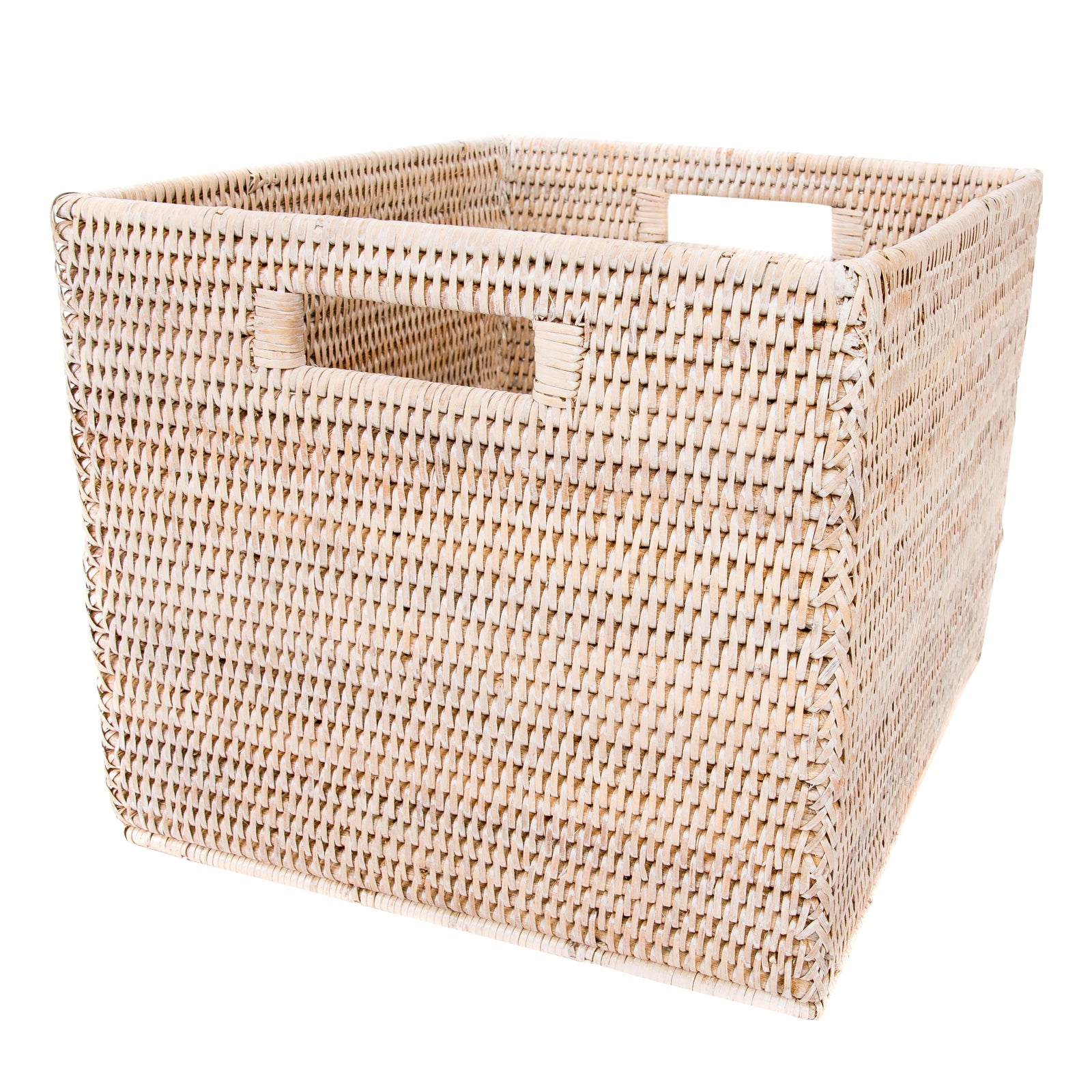 Artifacts Rattan Storage Box 14"x12"x11" Chairish