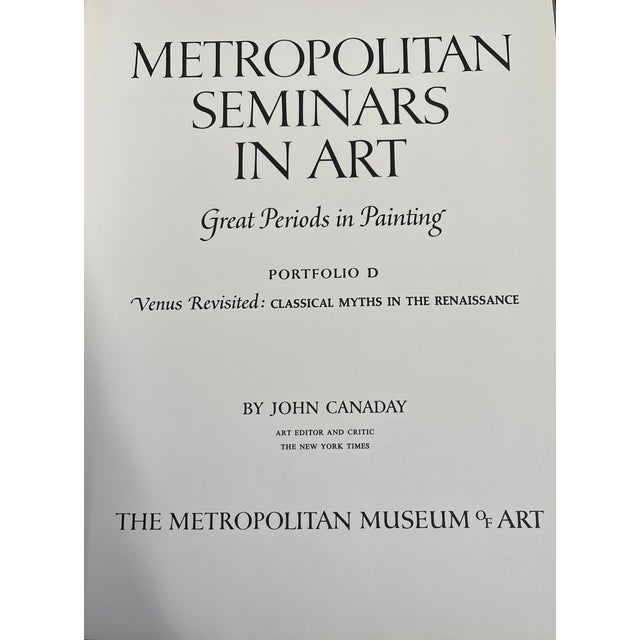 Mid-Century Modern Set of Vintage 20 Metropolitan Seminars in Art History Books For Sale - Image 3 of 8