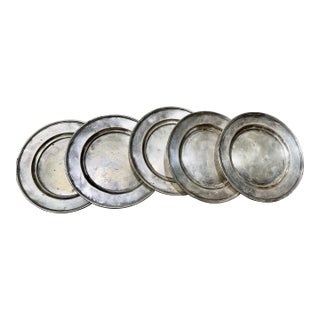 Barbour Silver Co. Antique Bread/Salad Plates, Set of 5 For Sale