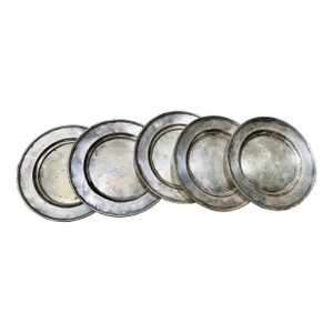 Barbour Silver Co. Antique Bread/Salad Plates, Set of 5