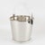 1980s Memphis Montagnani Firenze Modernist Barware Chrome and Lucite Ice Bucket For Sale - Image 14 of 18