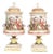 Porcelain Covered Urns / Pieces - a Pair For Sale