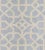 The House of Scalamandré Linen Lattice Fabric, Bluestone & Fog For Sale