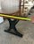 Historic 16 Foot Live Edge Single Slab Table For Sale - Image 11 of 18