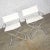 Mid-Century Modern Mid-Century Modern Campaign Style Directors Chairs White & Chrome Attributed Robert Kjer Jakobsen for Virtue Brothers For Sale - Image 3 of 12
