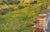 Around the Bend by Clyde Steadman | Oil on Board Landscape with a winding road and mountains For Sale - Image 4 of 5