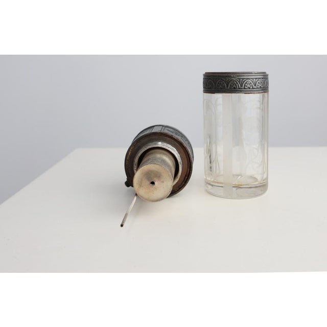 Silver Art Nouveau Perfume Atomizer by Val Saint Lambert, 1890s For Sale - Image 8 of 11