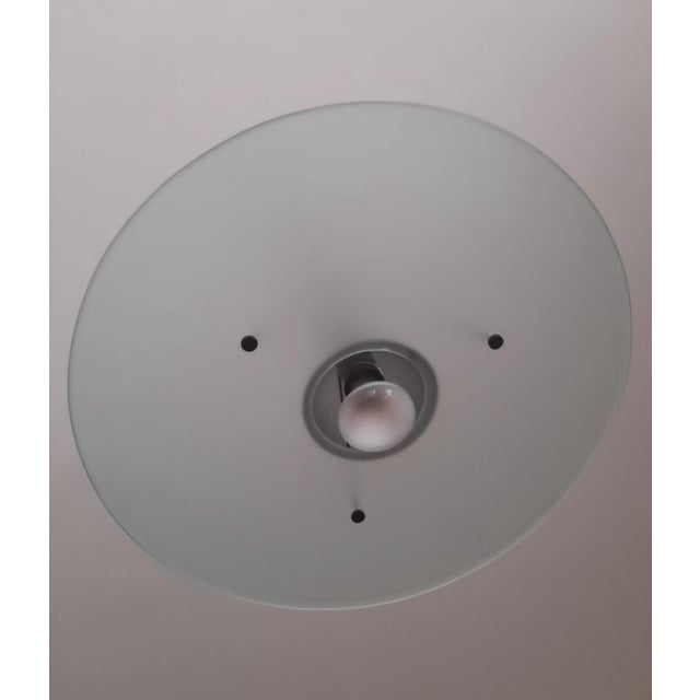 Mid-Century Modern Mid 20th Century Glass Modern Pendant Lamp For Sale - Image 3 of 6