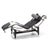 Chaise lounge designed by le corbusier, pierre jeanneret, charlotte perriand in 1928. Manufactured by cassina in italy....