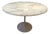 White Marble Table by Eero Saarinen for Knoll International, 1950s For Sale