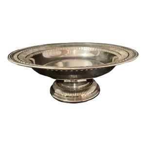 1912 English Silverplate Footed Centerpiece Barker Ellis
