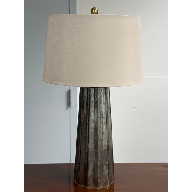 Industrial Bassett Furniture Caleb Table Lamp For Sale - Image 3 of 12
