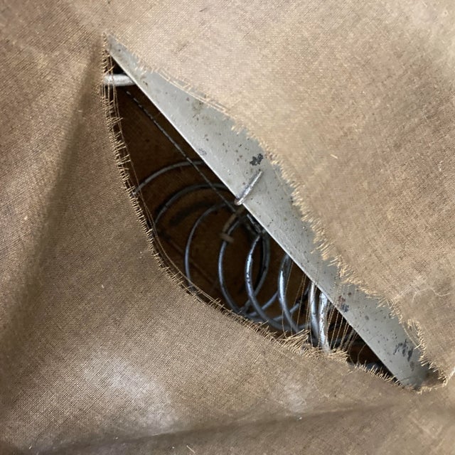 Early 20th Century American Art Deco Club Chair With Hairy Lions Paw Feet for Reupholstery For Sale - Image 11 of 13