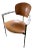 1980s Mid-Century Modern-Style Three-Legged Chair For Sale