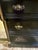 Vintage, Ebonized Wood Commode, Featuring a Marble Top, Three Drawers, Gilded Bronze Mounts, and Gilded Accents on Pilasters, in the Style of Eastlake For Sale - Image 10 of 10