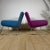 Mid-Century Wool Armchairs with Metal Legs 1970s, Set of 2 For Sale - Image 5 of 8