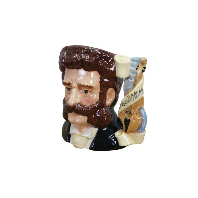 Realism Royal Doulton Johann Strauss II Great Composer Toby Character Jug For Sale - Image 3 of 12